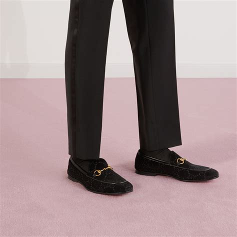 velvet gucci|Gucci black velvet loafers.